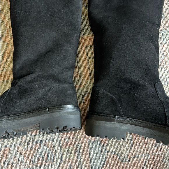 Black Suede Studio Dixie Boots - Picture 8 of 9
